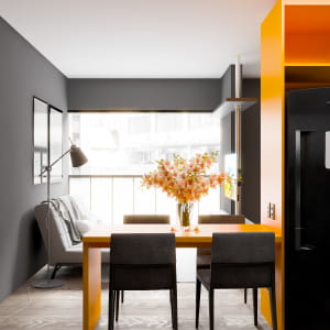 Studio Black And Orange