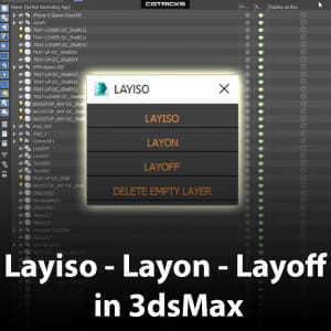 Layiso - Layon - Layoff in 3dsMax