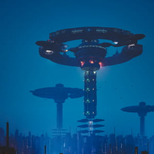 Nightrun. Cybercity. (Aurora117)