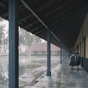 A rainy day in kerala