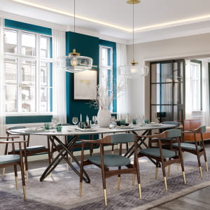 Parisian Apartment_Dining Area