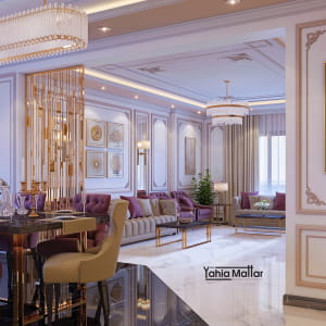 modern reception design in Egypt