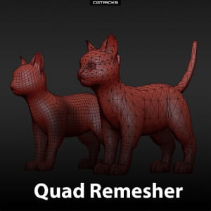Quick test with Quad Remesher in 3dsMax