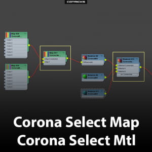 How to use Corona Select Map &amp; Corona Select Mtl | Corona Renderer Tips