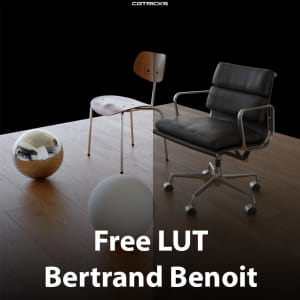 Quick test with Bertrand Benoit’s free LUT
