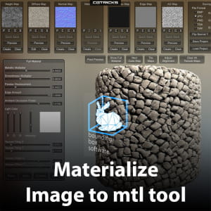 How To Convert Images To Tileable 3D Materials With Materialize