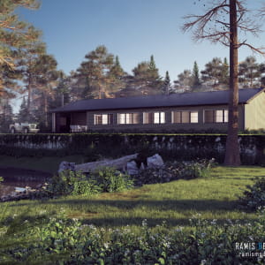 Forest House (Practice render)