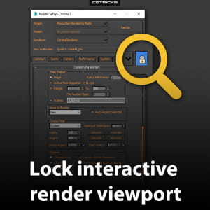 Lock Interactive Render Viewport
