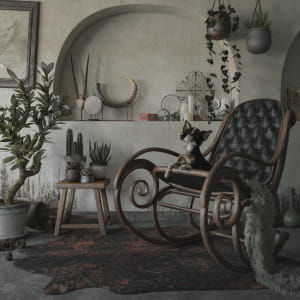 Vintage Style resting area