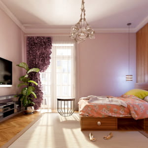 modeling &amp; rendering bed room