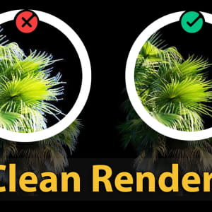How To Remove Blue Or White Border Of Final Render Image In Corona – Vray Renderer?