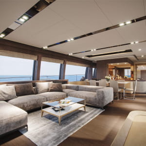 Ferretti yacht 960 Interior Visualization