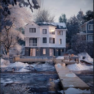 Family House near the Lake