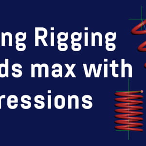 How to rig a spring in 3ds max with expressions