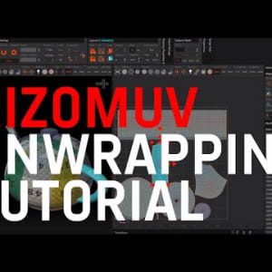 RizomUV Introduction Tutorial - Unwrapping a Teapot from 3ds max