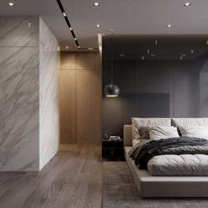 Black Wood Bedroom