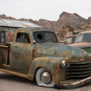 Rusty Chevrolet Pickup 1947