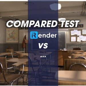 Compared test: Irender farm vs a random render farm
