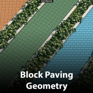 Block Paving Geometry - Smart Objects | AvizStudio Tools