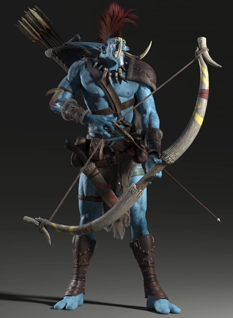 darkspear-troll-3d-character