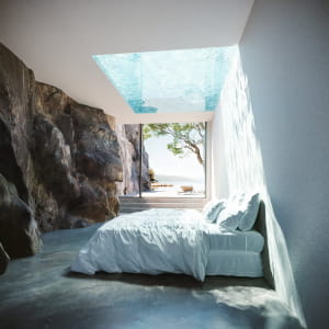 Pool bedroom