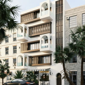 Moroccan apartment design