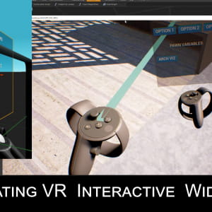 Creating VR Interactive Widget in UE4