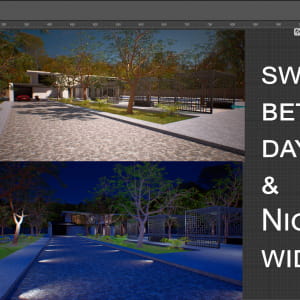 UE4 Switch between Day &amp; Night by a Widget button