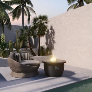 Outdoor Furniture with Fireplace