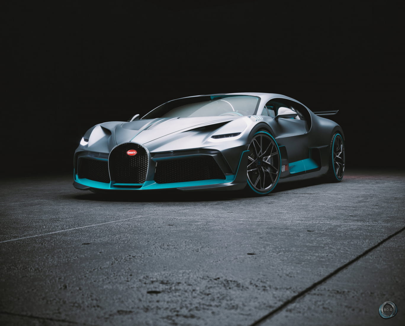 Bugatti Divo CGI - Project - Evermotion