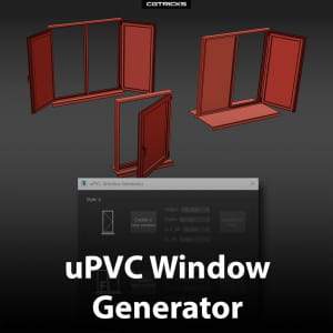 uPVC Window Generator v1.0 | ArchvizTools