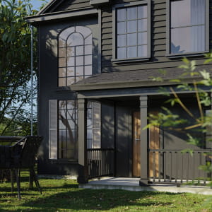 Black Traditional House