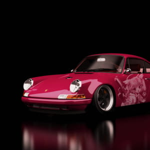 Porsche 911 Singer Edition | Cambered Manga Style