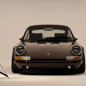 Porsche 911 Singer Edition | Studio Setup and Front View