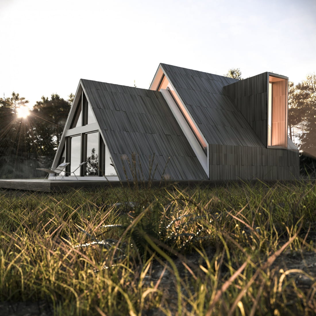 modern-cottage-in-forest