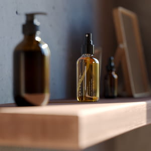 Rustic bathroom