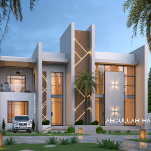 Modern villa UAE-Abu Dhabi