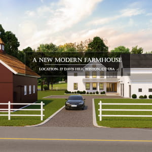 A New Farmhouse in USA | 3D Architectural Visualization | DEER Design