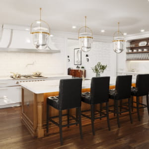 Luxury Walnut Kitchen and Dining