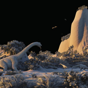 Brachiosaurus Valley - CGI