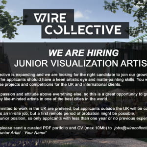 Junior and Middleweight Visualization Artists - Wire Collective