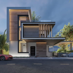 Exterior Design Modern Villa