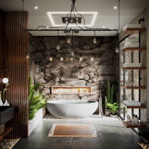 Bath room modern