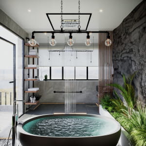 Bath room modern