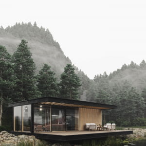 Small M. Bungalow in the Forest