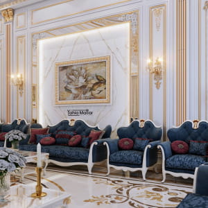 Luxury Classic Majlis Design In Kuwait