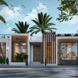 Exterior Villa Visualization