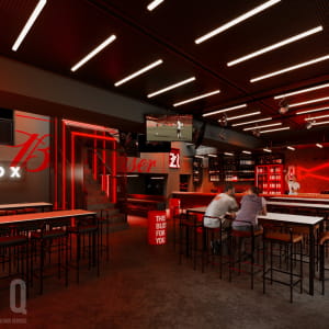 Budweiser Beer Club - N2Q STUDIO - Outsourcing 3D Rendering Services