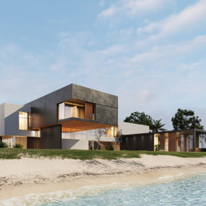 Modern Ocean Front Beach Villa | DEER Design