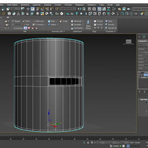 Cylindrical modelling help